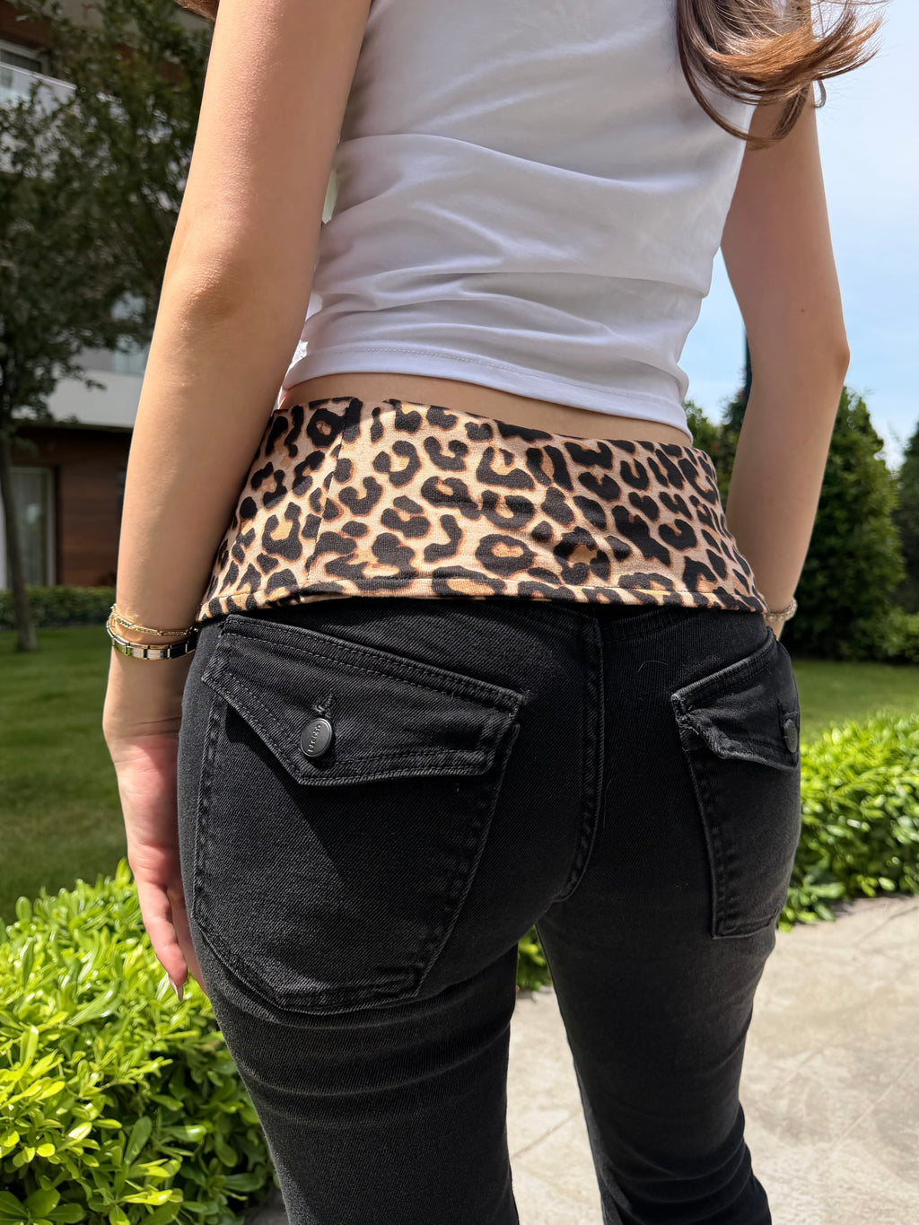 Leopar Bel Detay Aksesuarı Sheen Studios®