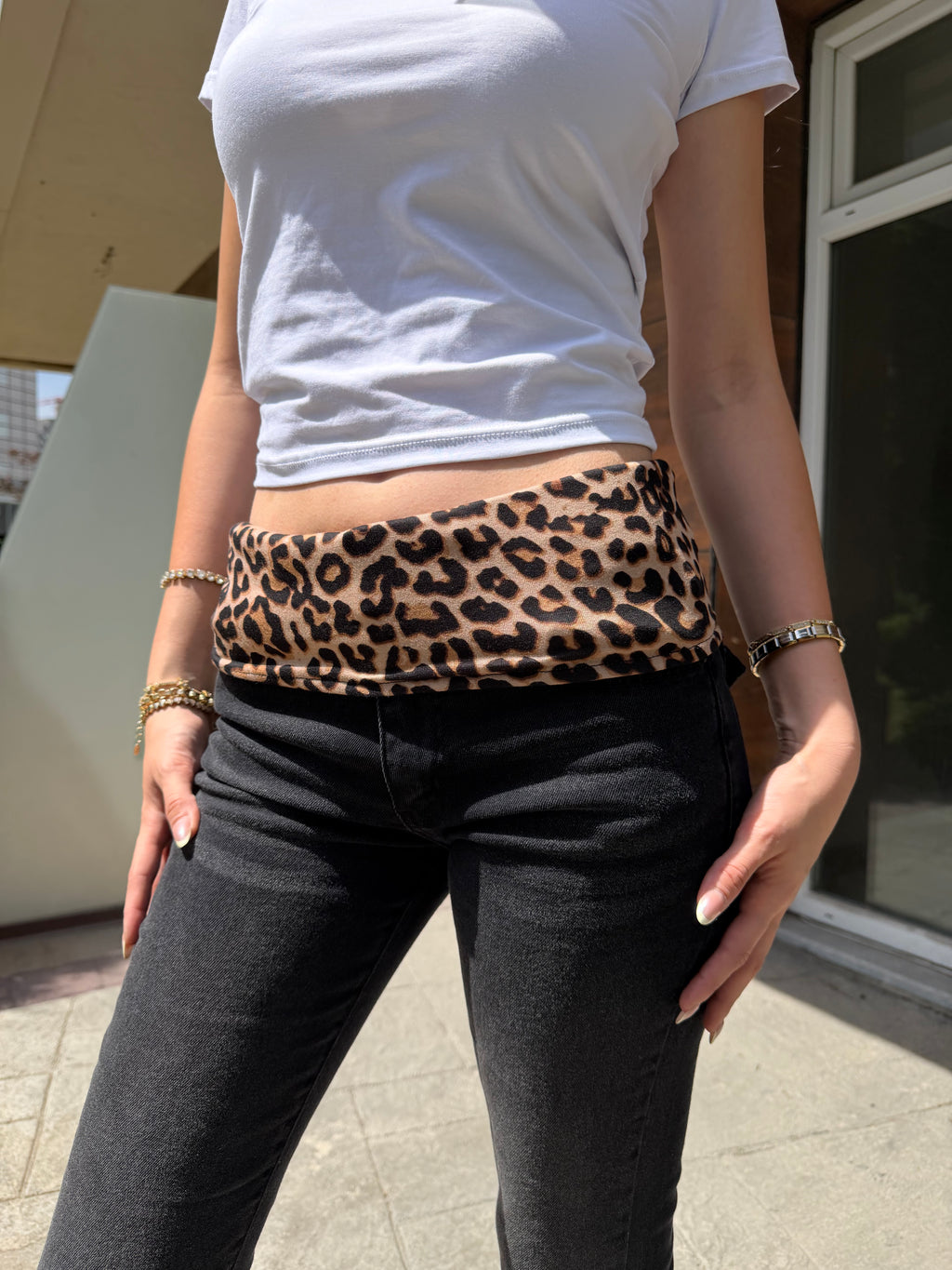 Leopar Bel Detay Aksesuarı Sheen Studios®