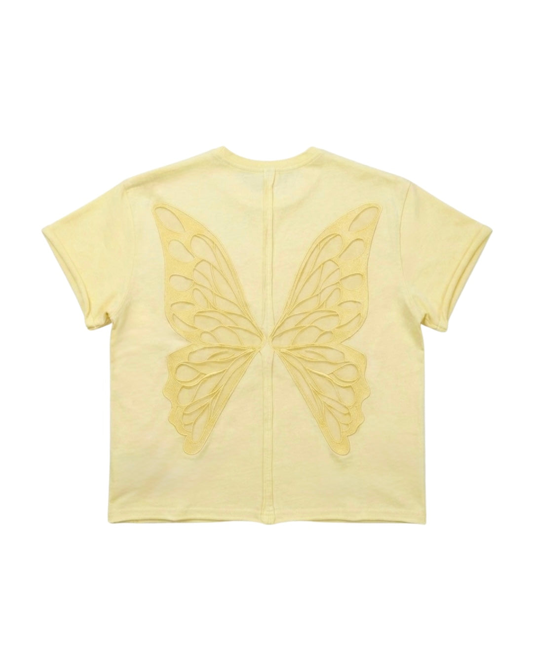 Kelebek  Sırt Detaylı Füme T-Shirt Sheen Studios®