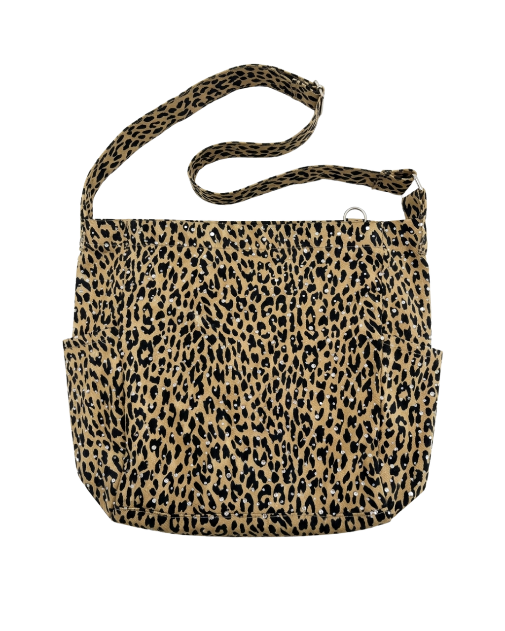 Crystal Taş Detaylı Leopar Çanta Sheen Studios®